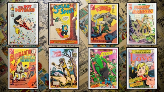 Vintage Golden Age 12 Cent & Collectible Comic Book Grouping