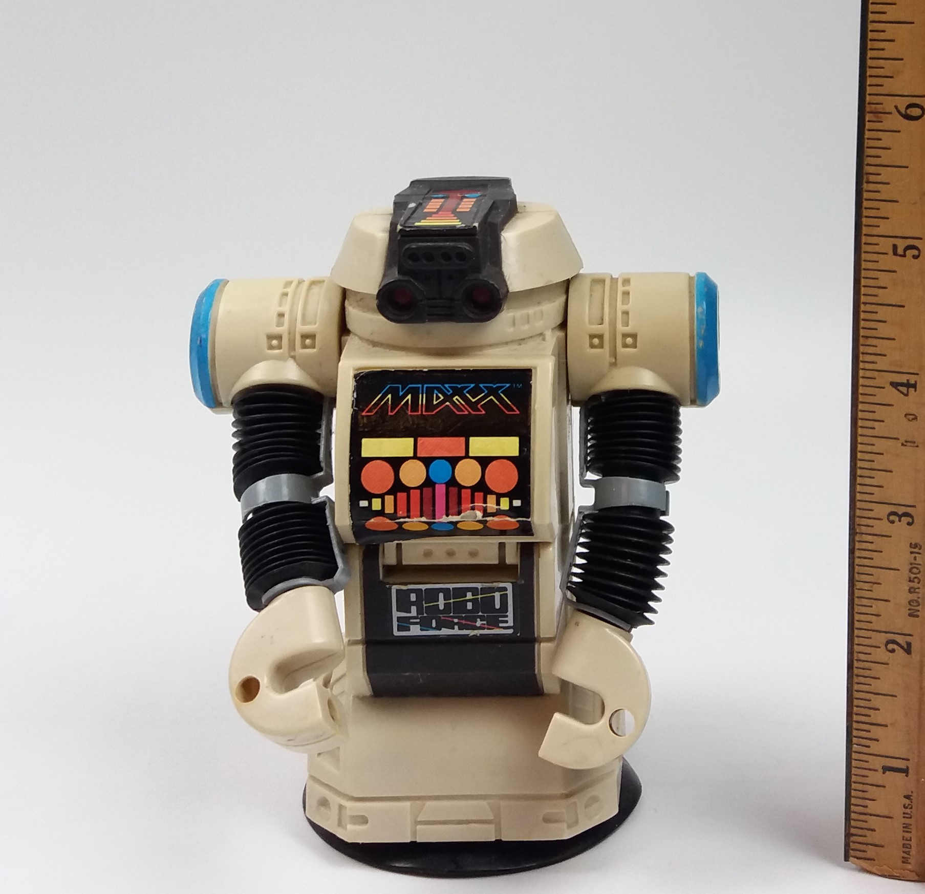 Vintage Robo Force 80's Maxx Steele Robot Action | Proxibid