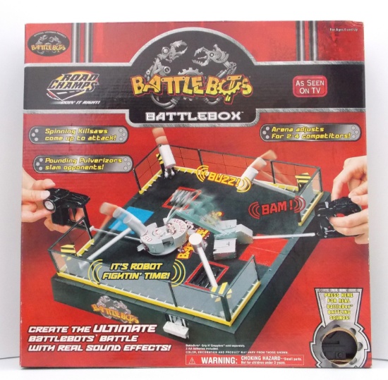 Battlebots BattleBox Action Figure Arena Playset