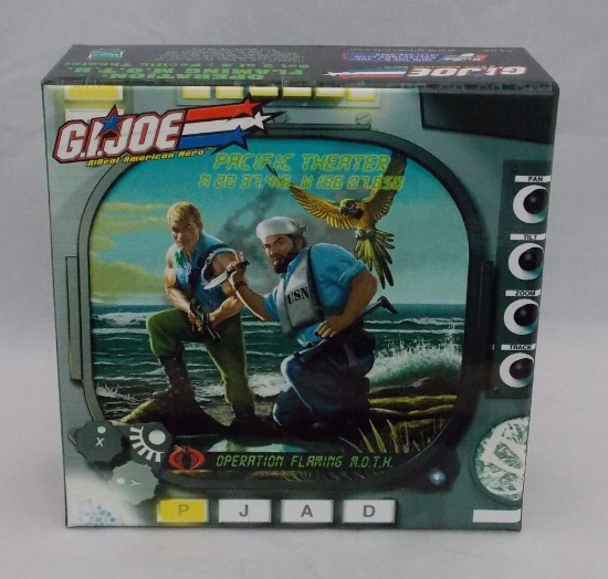 Flaming M.O.T.H.  Pacific Theater G.I. Joe Collector's Club Display Box