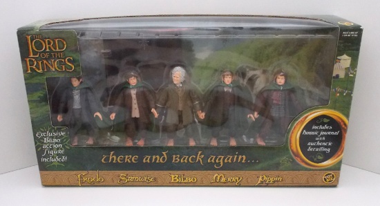 There And Back Again Lord of the Rings Action Figure  Boxed Set