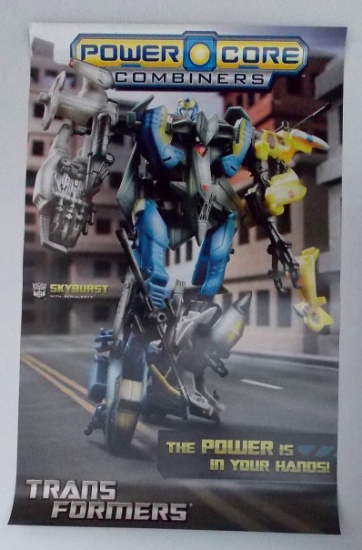 Power Core Combiners Convention Promo Poster