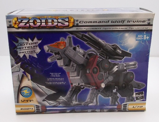 Zoids Command Wolf Irvine Motorized Action Figure Model Kit