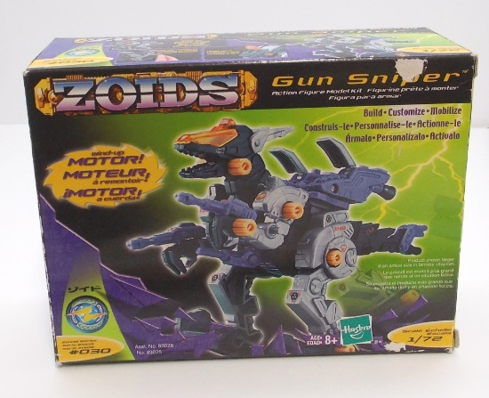 Zoids Gun Sniper Motorized Action Figure Model Kit