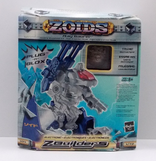 Zoids Ray Saurer Plug-N-Blox Z-Builders Action Figure Model Kit