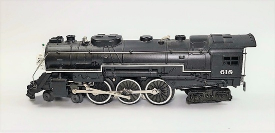 Lionel 618 O-Gauge 4-6-4 Vintage Steam Locomotive Train