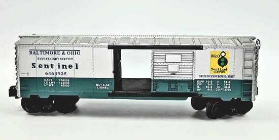 Vintage O-Gauge Lionel Trains  6464-325 B&O Sentinel Fast Freight BoxCar Train Car
