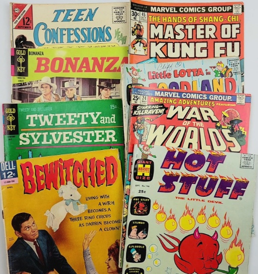 Vintage Comic Book Grouping