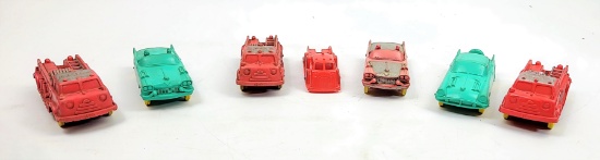 Vintage Auburn Rubber Vehicle Toy Grouping