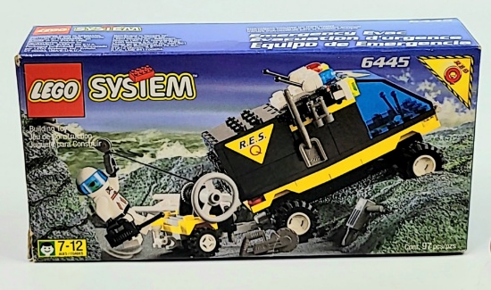 Lego System Set 6445 Res Q Emergency Evac OPEN BOX *Incomplete*