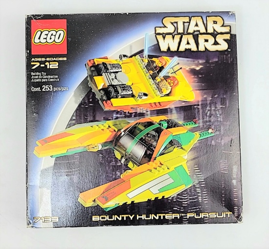 Lego Star Wars 7133 Bounty Hunter Pursuit OPEN BOX *May be Incomplete*