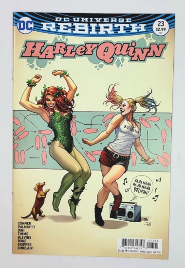 Harley Quinn, Vol. 3 #23B (Variant Frank Cho Cover)