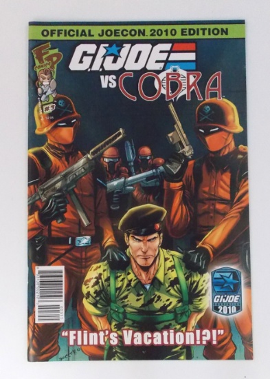GI Joe 2010 "Vacation in the Shadows" Red Shadows Exclusive Joecon Convention Comic Book