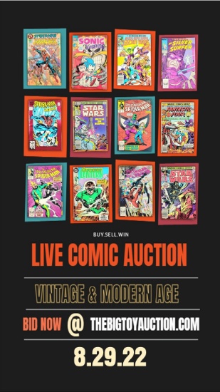 8/29/22 Comic Book Auction C56