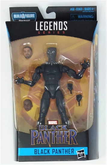 Black Panther Marvel Legends Super-Articulated Action Figure Toy