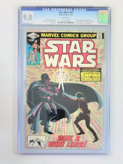 Star Wars, Vol. 1 (Marvel) #44 - Graded (CGC-9.0 Very Fine/Near Mint)