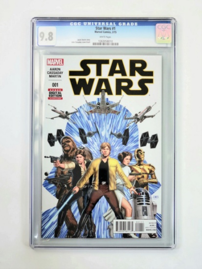 Star Wars, Vol. 2 (Marvel) #1 - Graded (CGC-9.8 Near Mint/Mint)