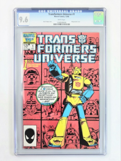 Transformers Universe #1 - Graded (CGC-9.6 Near Mint +)