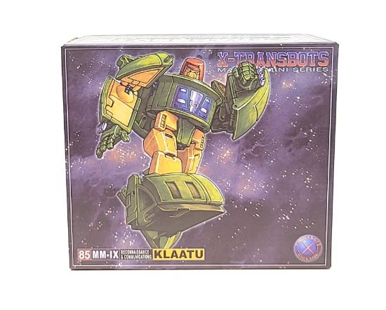X Transbots Klaatu MM IX Master Mini Series Cosmos BOX ONLY - NO FIGURE