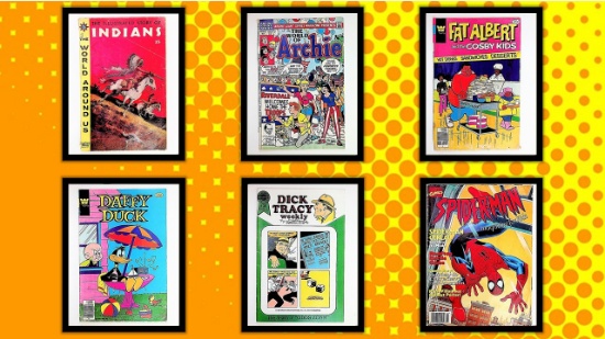 Assortment of (6) Vintage Comic Books