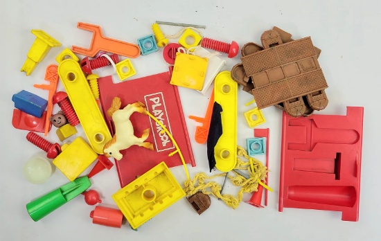 Assorted Grouping of Fisher Price Toys and Accessories Parts