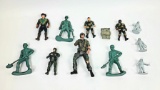 Assorted Grouping of Army Men & Military Themed Action Figures