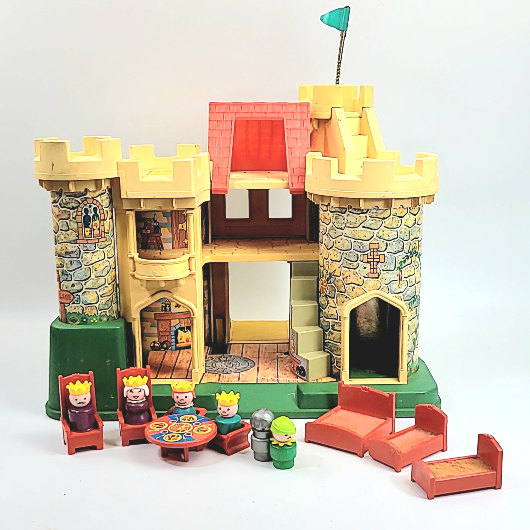 Fisher Price 993 Castle Vintage Toy Grouping Proxibid