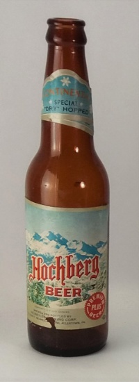 Vintage Neuweiler Hochberg Porter 12 Oz Brown Beer Bottle
