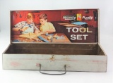 Vintage Handy Andy Tool Set Tin Box by Skil-Craft Corp. Chicago