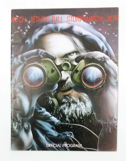 Jethro Tull Stormwatch 1979 Official Program