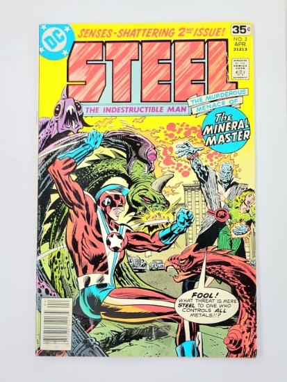 Steel, The Indestructable Man #2