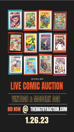 Vintage & New Collectible Comic Book Auction C59