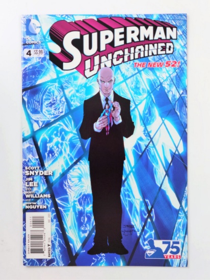 Superman Unchained #4A (Jim Lee Regular Cover)