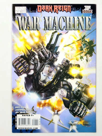 War Machine, Vol. 2 #1A (Leonardo Manco Regular Cover)