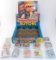 Vintage '80s Garbage Pail Kids Buttons w/ Counter Display