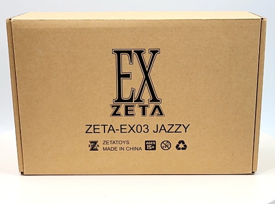 Zeta Toys EX03 Jazzy Masterpiece Jazz  BOX ONLY - NO FIGURE