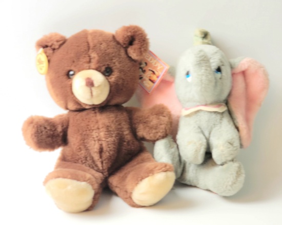 Grouping of Vintage '70s/'80s Plush Russ & Disney Animal Dolls