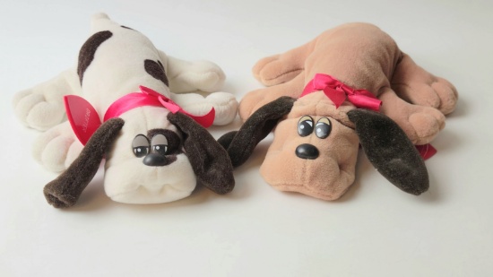 Vintage Pound Puppies Stuffed Dog Grouping