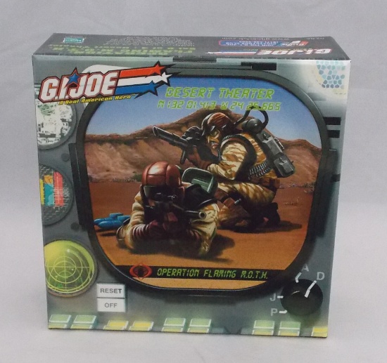 Flaming M.O.T.H.  Desert Theater G.I. Joe Collector's Club Display Box