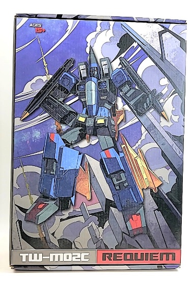 ToyWorld Requiem TW M02C Masterpiece Dirge BOX ONLY - NO FIGURE