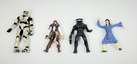 Assorted Action Figure Grouping