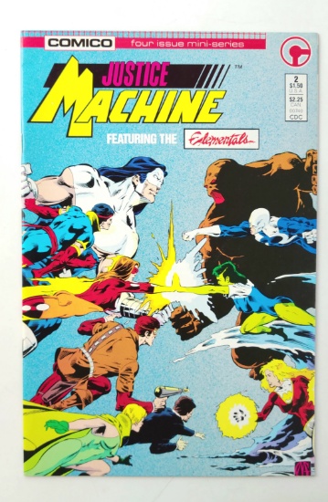 Justice Machine featuring the Elementals #2