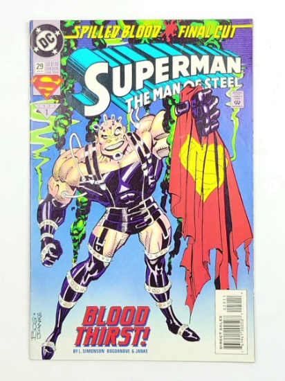 Superman: The Man of Steel #29