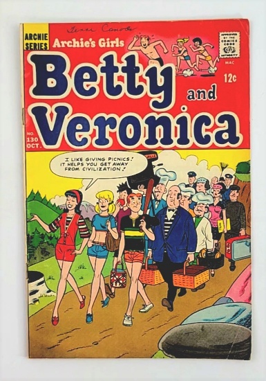 Archie's Girls Betty and Veronica #130