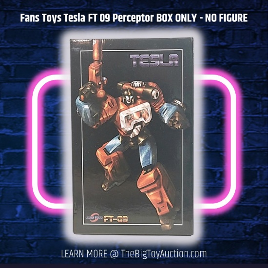 Fans Toys Tesla FT 09 Perceptor BOX ONLY - NO FIGURE