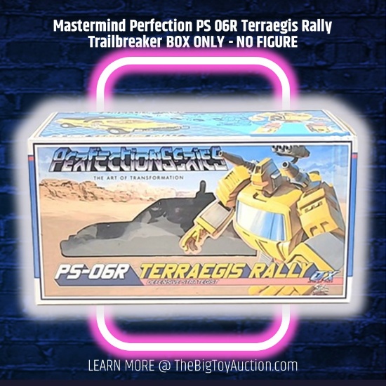 Mastermind Perfection PS 06R Terraegis Rally Trailbreaker BOX ONLY - NO FIGURE