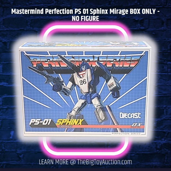 Mastermind Perfection PS 01 Sphinx Mirage BOX ONLY - NO FIGURE