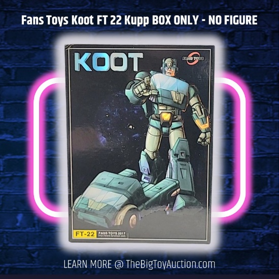 Fans Toys Koot FT 22 Kupp BOX ONLY - NO FIGURE
