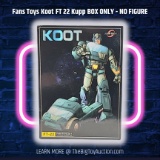 Fans Toys Koot FT 22 Kupp BOX ONLY - NO FIGURE
