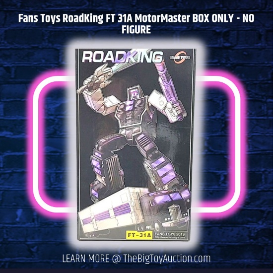 Fans Toys RoadKing FT 31A MotorMaster BOX ONLY - NO FIGURE